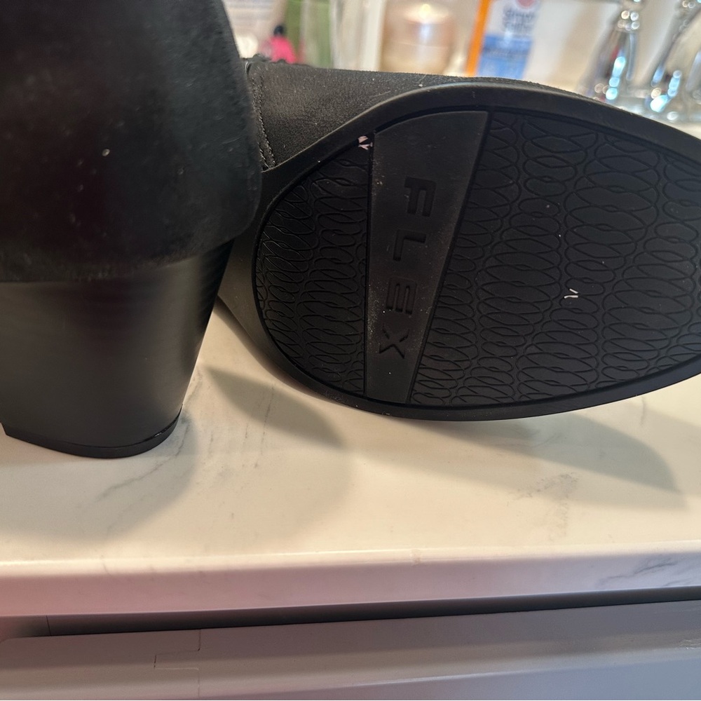 Life Stride Black Ankle Booties